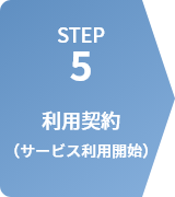 STEP5 利用規約（サービス利用開始）