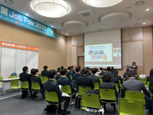 合同企業面接会 in 韓国の様子2